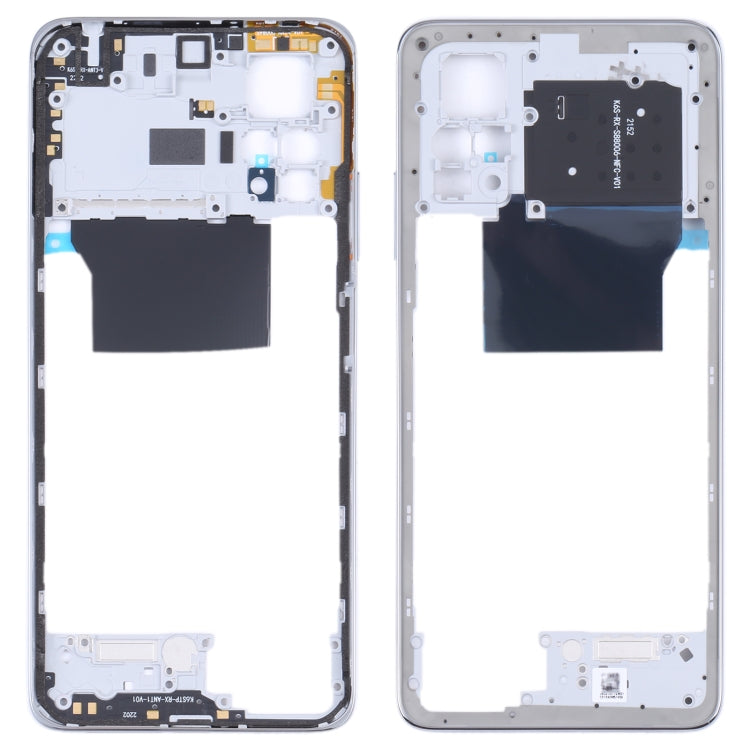 Original Middle Frame Bezel Plate for Xiaomi Redmi Note 11 Pro 4G 2201116TG 2201116TI(Silver) - Repair & Spare Parts by buy2fix | Online Shopping UK | buy2fix