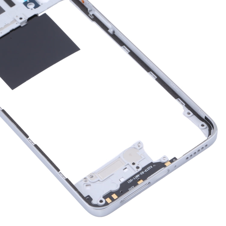 Original Middle Frame Bezel Plate for Xiaomi Redmi Note 11 Pro 4G 2201116TG 2201116TI(Silver) - Repair & Spare Parts by buy2fix | Online Shopping UK | buy2fix
