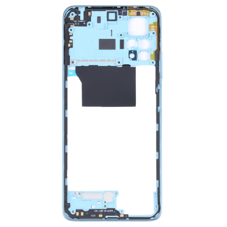 Original Middle Frame Bezel Plate for Xiaomi Redmi Note 11 Pro 4G 2201116TG 2201116TI(Baby Blue) - Repair & Spare Parts by buy2fix | Online Shopping UK | buy2fix