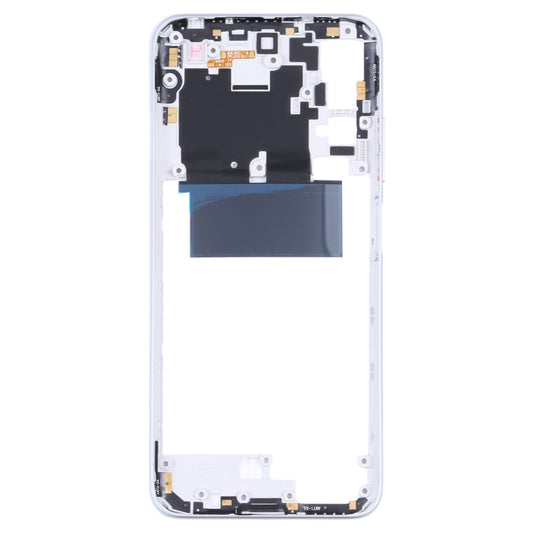 Original Middle Frame Bezel Plate for Xiaomi Poco M3 Pro 5G M2103K19PG M2103K19PI (Silver) by buy2fix