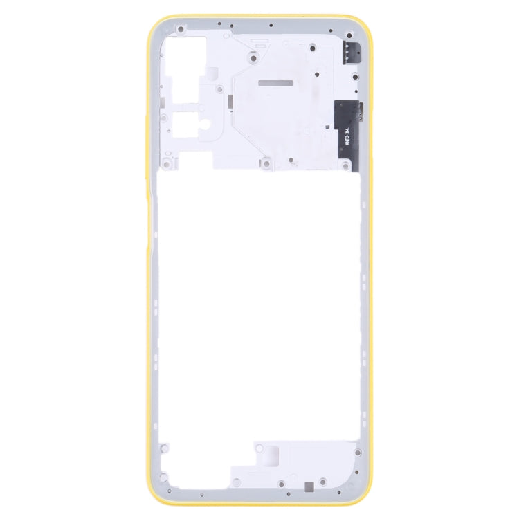 Original Middle Frame Bezel Plate for Xiaomi Poco M3 Pro 5G M2103K19PG M2103K19PI (Yellow) - Repair & Spare Parts by buy2fix | Online Shopping UK | buy2fix
