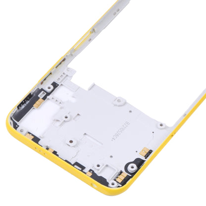 Original Middle Frame Bezel Plate for Xiaomi Poco M3 Pro 5G M2103K19PG M2103K19PI (Yellow) - Repair & Spare Parts by buy2fix | Online Shopping UK | buy2fix