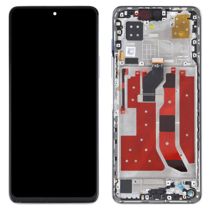 Original LCD Screen and Digitizer Full Assembly with Frame for Huawei Nova 9 SE (Silver) - LCD Screen by buy2fix | Online Shopping UK | buy2fix