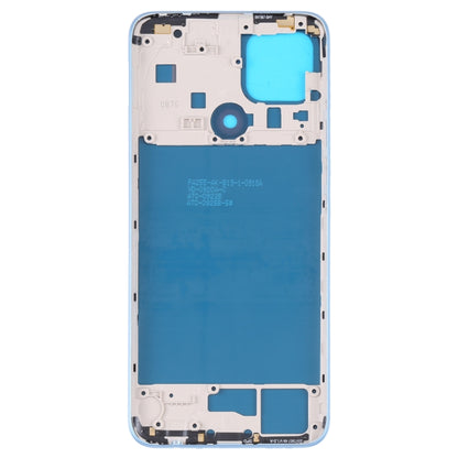 Battery Back Cover with Middle Frame for OPPO A15/A15S/A35(Blue) - Repair & Spare Parts by buy2fix | Online Shopping UK | buy2fix