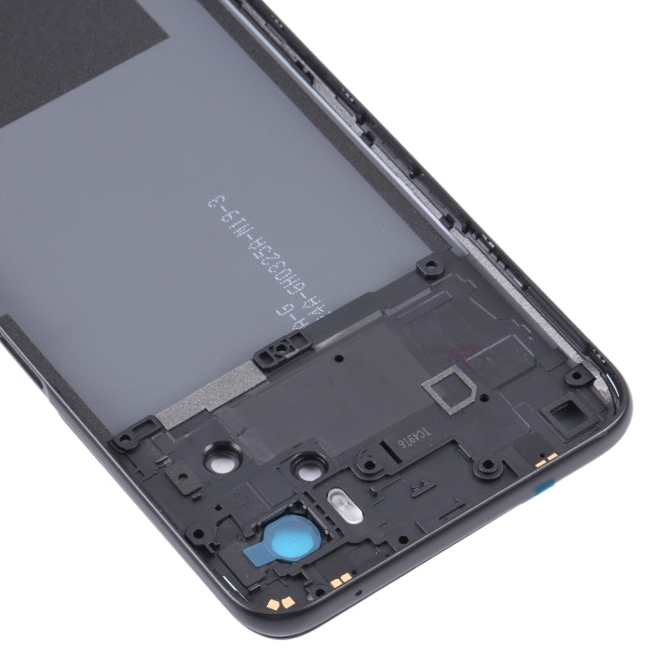 Battery Back Cover with Middle Frame for OPPO A36/A76(Black) - Repair & Spare Parts by buy2fix | Online Shopping UK | buy2fix