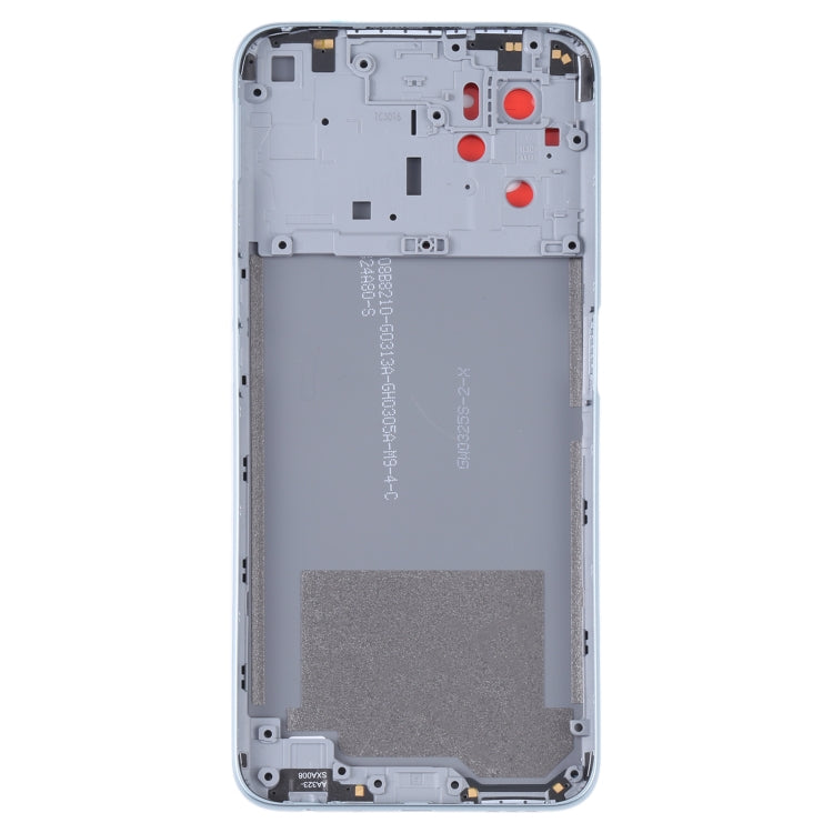 Battery Back Cover with Middle Frame for OPPO A36/A76(Blue) - Repair & Spare Parts by buy2fix | Online Shopping UK | buy2fix