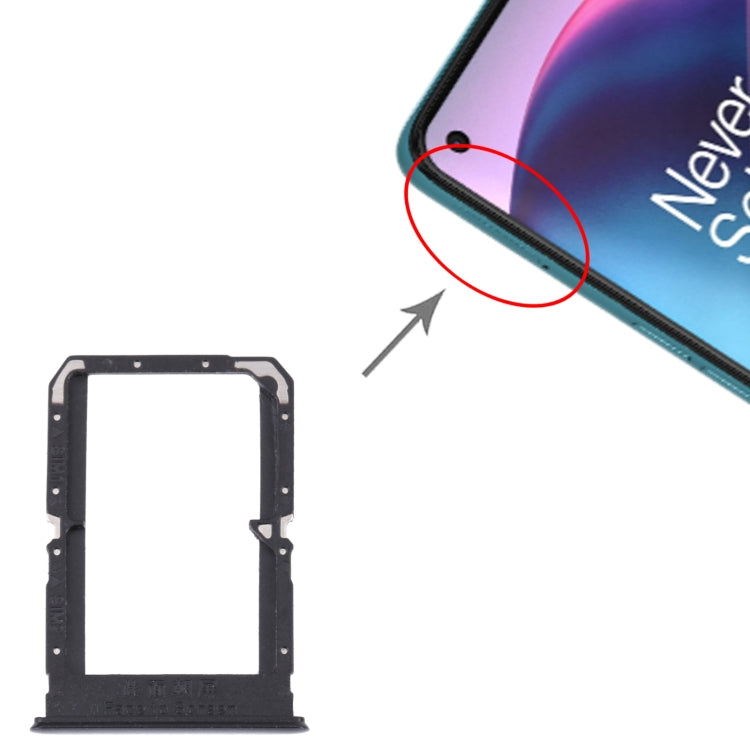 For OnePlus Nord CE 5G EB2101 / EB2103 SIM Card Tray + SIM Card Tray(Grey) by buy2fix