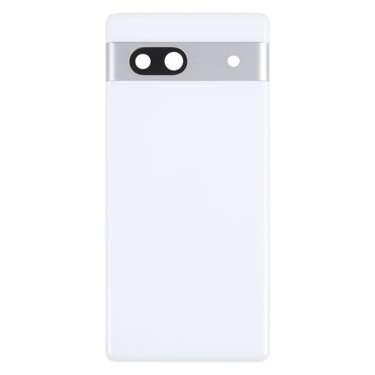 For Google Pixel 7A Original Battery Back Cover with Camera Lens Cover(White) - Back Cover by buy2fix | Online Shopping UK | buy2fix