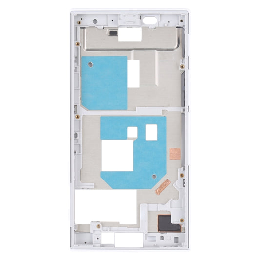Middle Frame Bezel Plate for Sony Xperia X Compact (White) by buy2fix