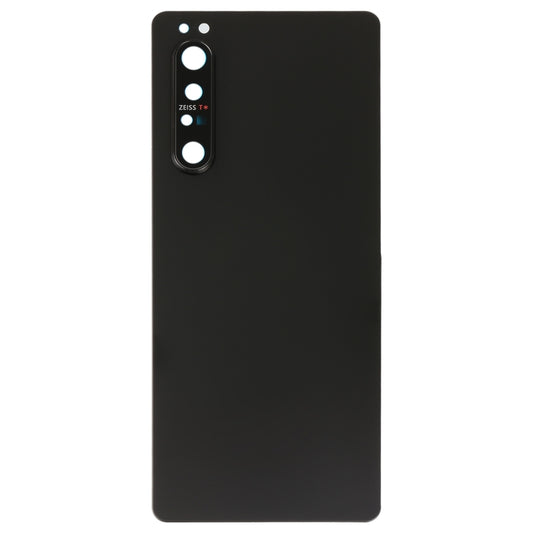 Original Battery Back Cover with Camera Lens Cover for Sony Xperia 1 II(Black) by buy2fix