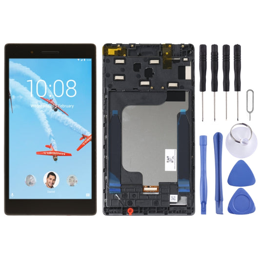 Original LCD Screen For Lenovo Tab 7 Essential TB-7304X TB-7304F TB-7304i TB-7304 Digitizer Full Assembly with Frame (Black) - LCD Screen by buy2fix | Online Shopping UK | buy2fix