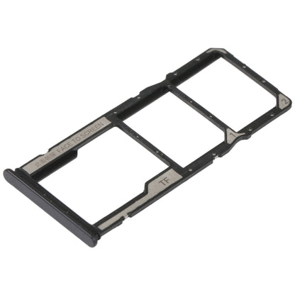 SIM Card Tray + SIM Card Tray + Micro SD Card Tray For Xiaomi Redmi Note 11S 5G (Black) - Card Tray by buy2fix | Online Shopping UK | buy2fix