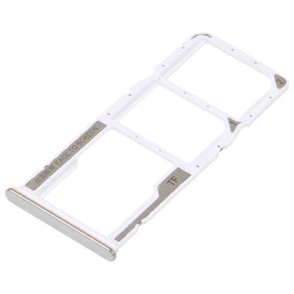 SIM Card Tray + SIM Card Tray + Micro SD Card Tray For Xiaomi Redmi Note 11S 5G (Silver) - Card Tray by buy2fix | Online Shopping UK | buy2fix