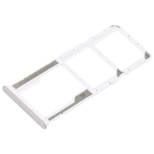 SIM Card Tray + SIM Card Tray + Micro SD Card Tray For Xiaomi Poco M4 5G/Poco M4 5G India/Redmi Note 11R(Silver) by buy2fix
