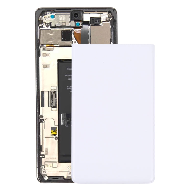 Original Battery Back Cover for Google Pixel 7(White) - Repair & Spare Parts by buy2fix | Online Shopping UK | buy2fix