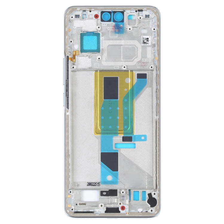 For Xiaomi Civi 2 Original Front Housing LCD Frame Bezel Plate (Silver) - Repair & Spare Parts by buy2fix | Online Shopping UK | buy2fix