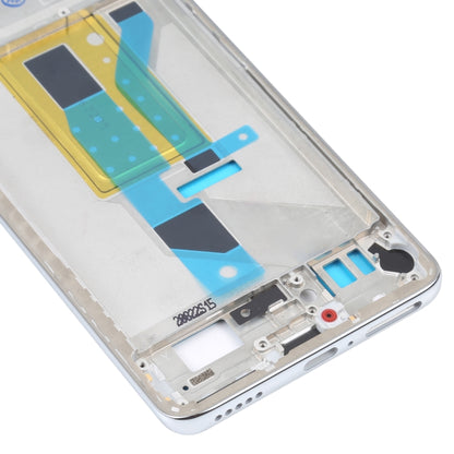 For Xiaomi Civi 2 Original Front Housing LCD Frame Bezel Plate (Silver) - Repair & Spare Parts by buy2fix | Online Shopping UK | buy2fix
