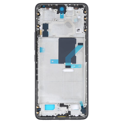 For Xiaomi 12 Lite Original Front Housing LCD Frame Bezel Plate (Black) - Repair & Spare Parts by buy2fix | Online Shopping UK | buy2fix