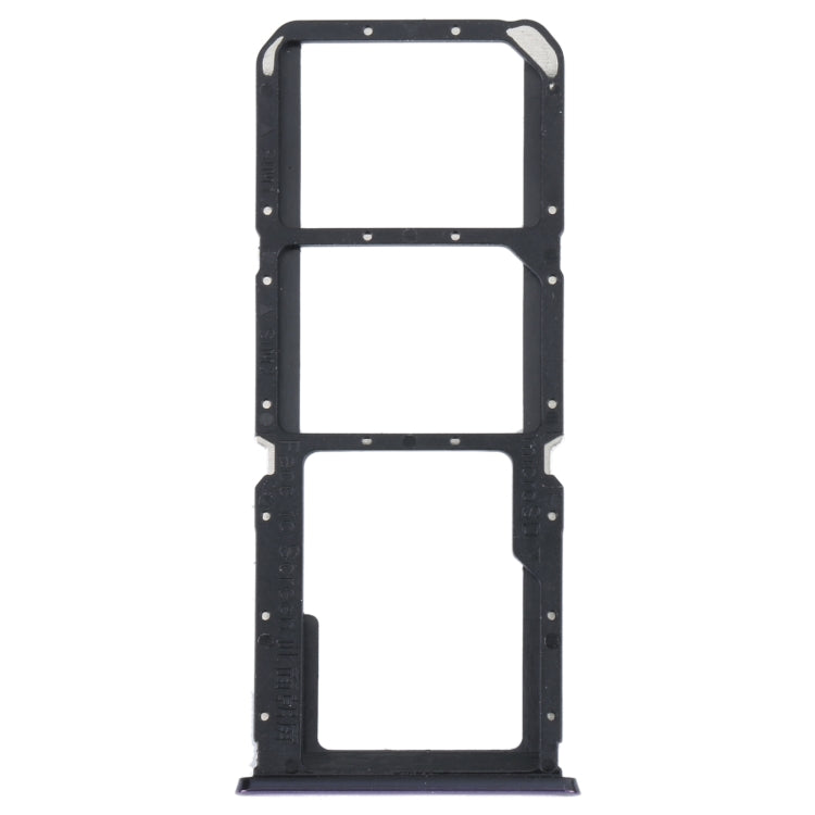 For OPPO Reno5 Lite / Reno5 F / A94 4G SIM Card Tray + SIM Card Tray + Micro SD Card Tray (Purple) - Repair & Spare Parts by buy2fix | Online Shopping UK | buy2fix