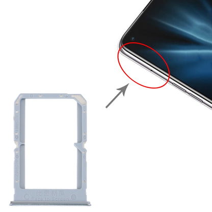 For OPPO K9 SIM Card Tray + SIM Card Tray (Silver) - Card Socket by buy2fix | Online Shopping UK | buy2fix