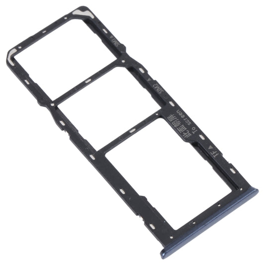 For OPPO A16K SIM Card Tray + SIM Card Tray + Micro SD Card Tray (Black) by buy2fix