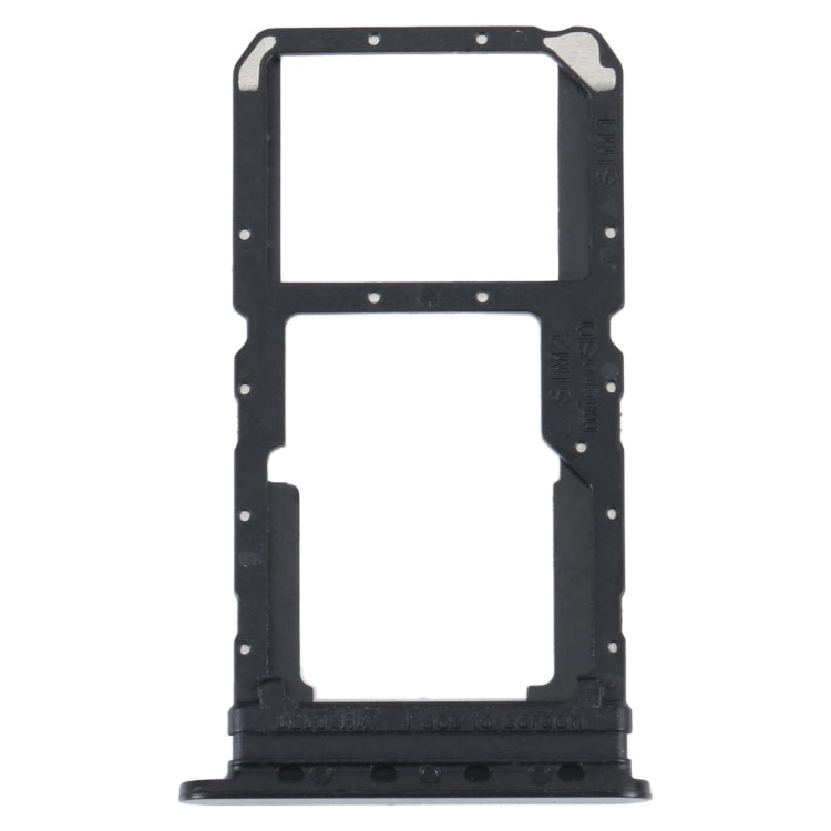 For OPPO A57 5G / A77 5G / K10 5G SIM Card Tray + SIM / Micro SD Card Tray (Black) - Card Socket by buy2fix | Online Shopping UK | buy2fix