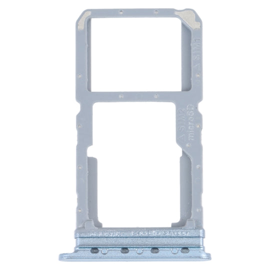 Pour OPPO A57 5G / A77 5G / K10 5G Plateau pour carte SIM + Plateau pour carte SIM / Micro SD (Bleu)