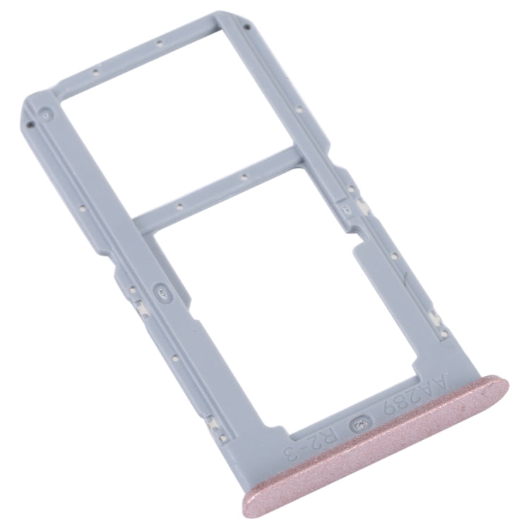 For OPPO A96 China SIM Card Tray + SIM / Micro SD Card Tray (Pink) - Card Socket by buy2fix | Online Shopping UK | buy2fix