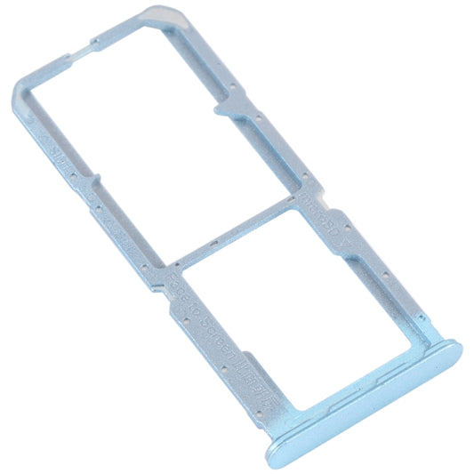 For OPPO Reno7 Z 5G / Reno7 Lite / Reno8 Lite / F21 Pro 5G SIM Card Tray + SIM Card Tray + Micro SD Card Tray (Blue) by buy2fix