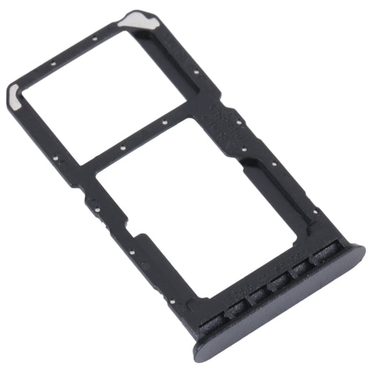For OPPO A96 4G SIM Card Tray + SIM / Micro SD Card Tray (Black) by buy2fix