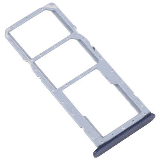 For OPPO A17 SIM Card Tray + SIM Card Tray + Micro SD Card Tray (Black) by buy2fix