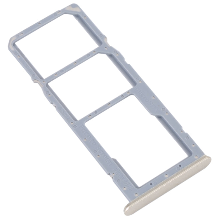 For OPPO A17 SIM Card Tray + SIM Card Tray + Micro SD Card Tray (Gold) - Repair & Spare Parts by buy2fix | Online Shopping UK | buy2fix