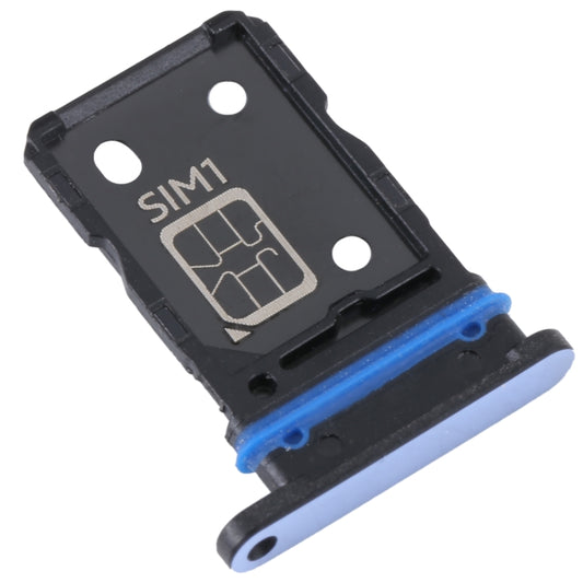 For vivo S15e SIM Card Tray + SIM Card Tray (Blue) by buy2fix