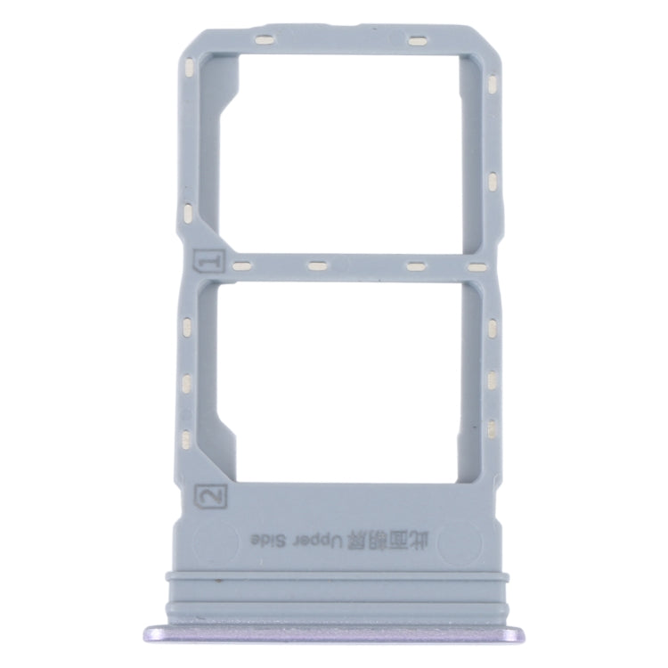 For vivo Y55S 5G SIM Card Tray + SIM Card Tray (Pink) - Card Socket by buy2fix | Online Shopping UK | buy2fix