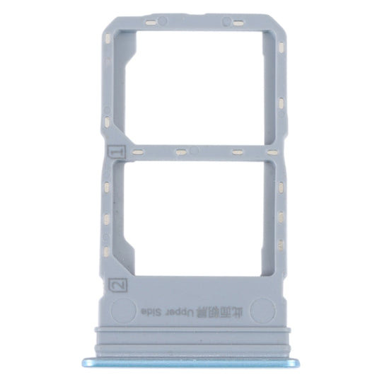For vivo Y55S 5G SIM Card Tray + SIM Card Tray (Blue)