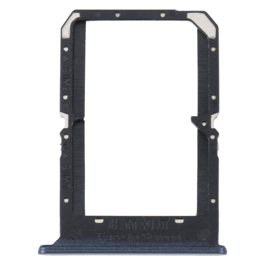 Pour Realme 9 Pro+ Plateau pour carte SIM + Plateau pour carte SIM (Noir)