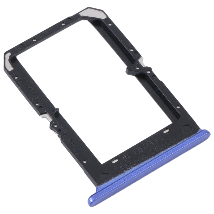 For Realme 9 Pro+ SIM Card Tray + SIM Card Tray (Blue) - Repair & Spare Parts by buy2fix | Online Shopping UK | buy2fix