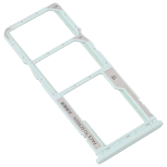 For Xiaomi Redmi A1 2022 / Redmi A1+ SIM Card Tray + SIM Card Tray + Micro SD Card Tray (Green) by buy2fix
