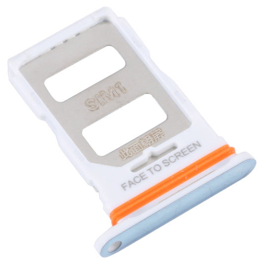 For Xiaomi Civi 2 SIM Card Tray + SIM Card Tray (Blue) by buy2fix