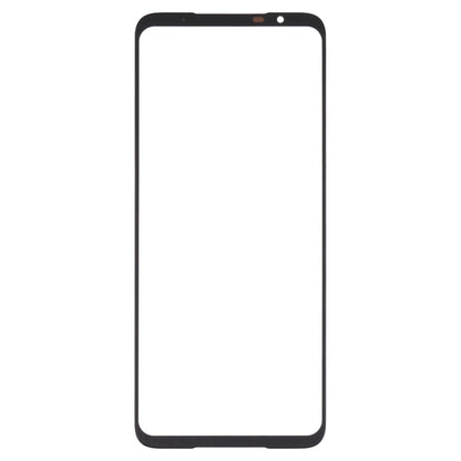 For Asus ROG Phone 6 Pro Front Screen Outer Glass Lens with OCA Optically Clear Adhesive (Black) - Repair & Spare Parts by buy2fix | Online Shopping UK | buy2fix