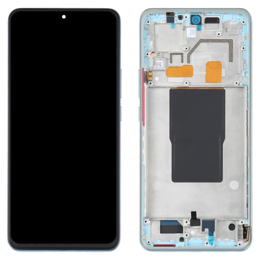 Original AMOLED LCD Screen For Xiaomi Redmi K50 Ultra / 12T / 12T Pro Digitizer Full Assembly with Frame (Blue) - LCD Screen by buy2fix | Online Shopping UK | buy2fix