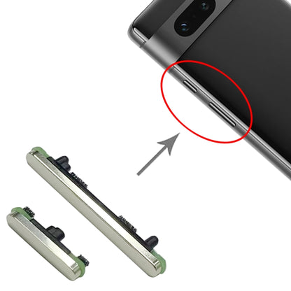 For Google Pixel 7 Power Button + Volume Control Button(Gold) by buy2fix