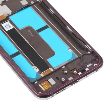OEM LCD Screen For Nokia X7 / 8.1 / 7.1 Plus Digitizer Full Assembly with Frame(Purple) - Repair & Spare Parts by buy2fix | Online Shopping UK | buy2fix