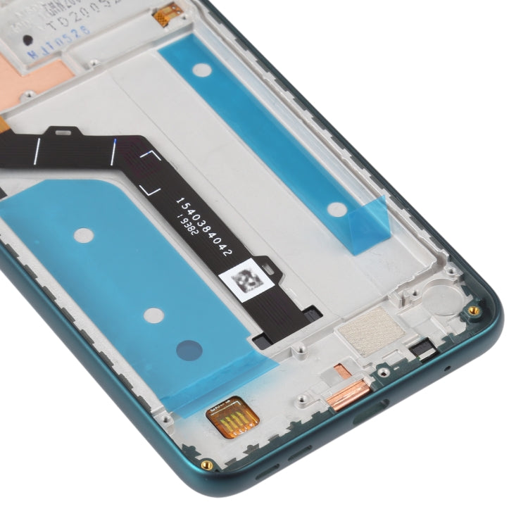 Original LCD Screen For Nokia 7.2 / 6.2 Digitizer Full Assembly with Frame(Green) - Repair & Spare Parts by buy2fix | Online Shopping UK | buy2fix