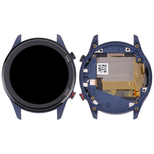 Original LCD Screen For Xiaomi Mi Watch / Watch Color Sport / Watch Revolve Active Digitizer Full Assembly with Frame (Blue) by buy2fix