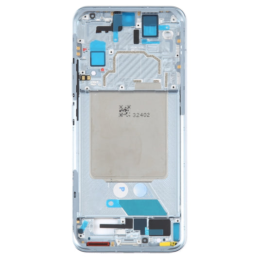 For Xiaomi 13 Original Front Housing LCD Frame Bezel Plate (Blue) by buy2fix