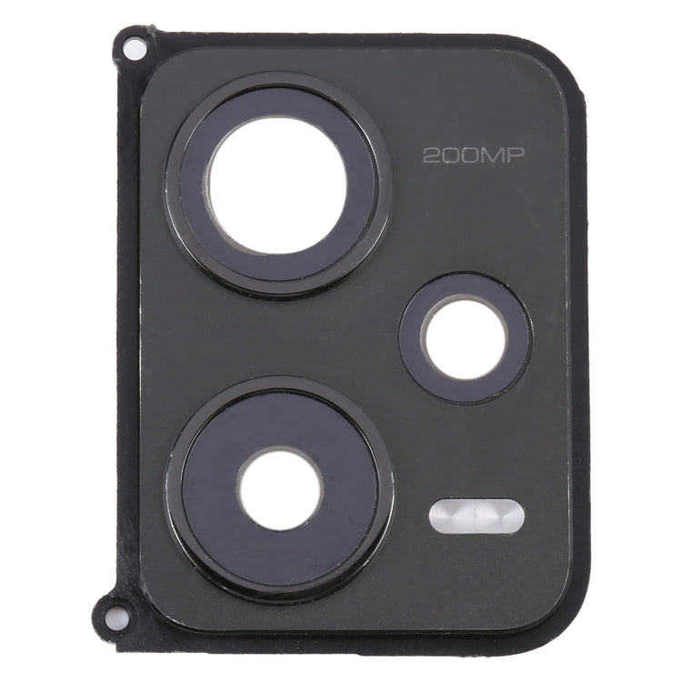 Back Camera Lens Frame for Xiaomi Redmi Note 12 Pro+ (Black) by buy2fix