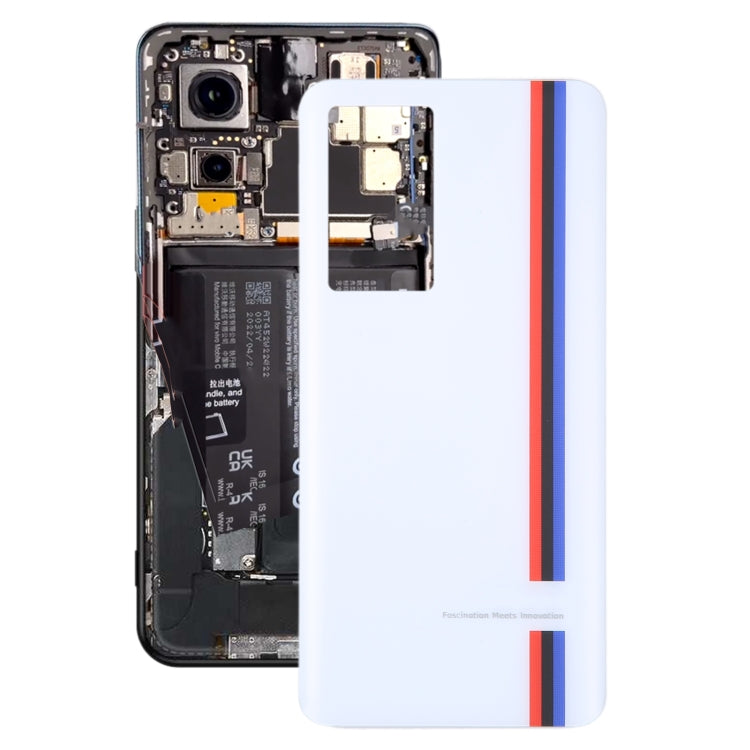 For vivo iQOO 8 OEM Glass Battery Back Cover(White) by buy2fix