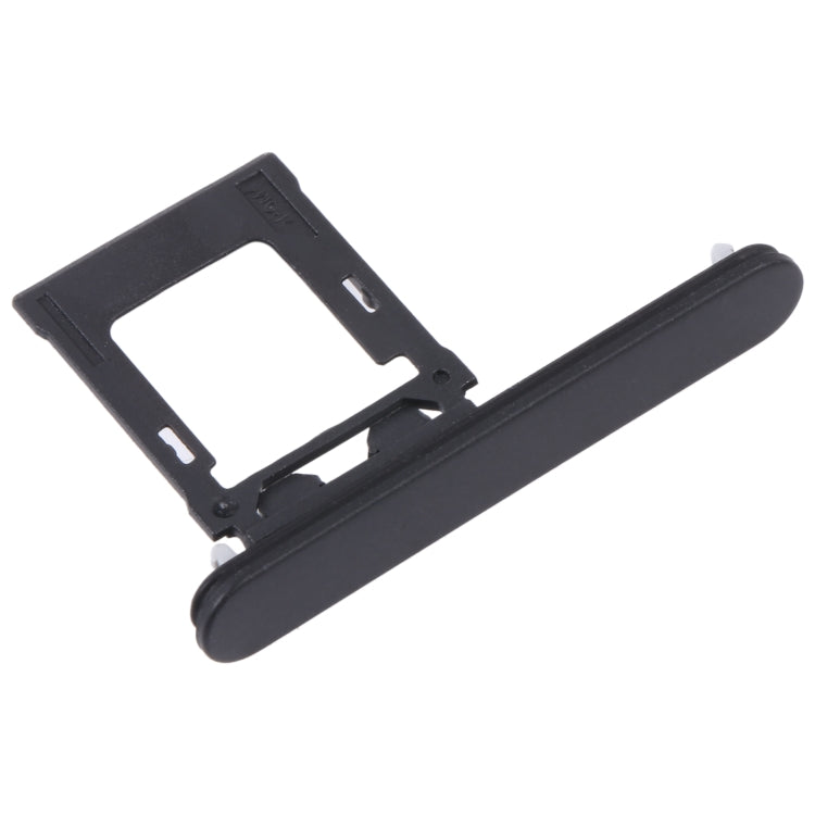 For Sony Xperia XZ1 Compact Original SIM Card Tray + Micro SD Card Tray (Black) - Repair & Spare Parts by buy2fix | Online Shopping UK | buy2fix
