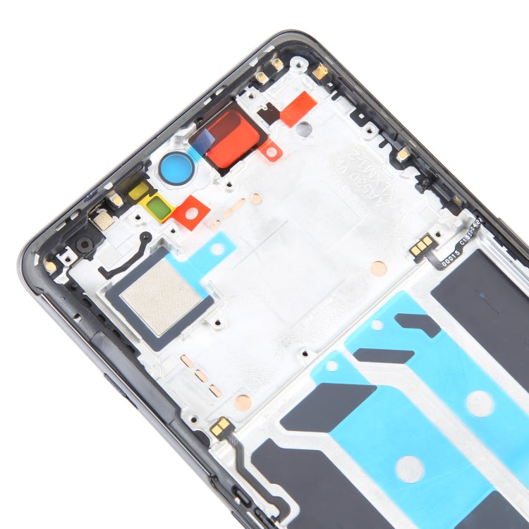 For OnePlus Ace 2 / 11R Original Middle Frame Bezel Plate(Black) by buy2fix